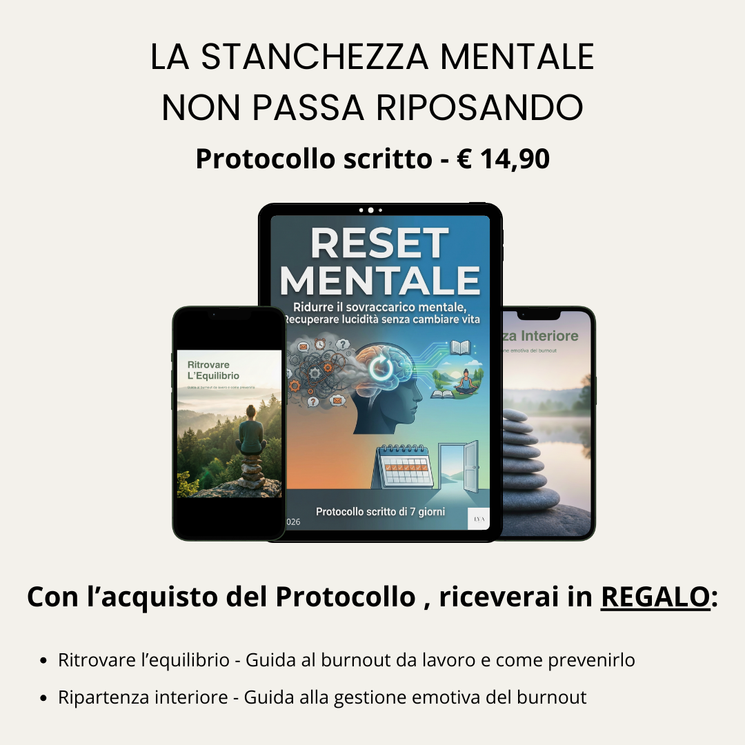 Reset mentale - Protocollo scritto di 7 giorni